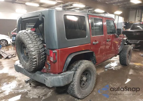 2008 Jeep Wrangler Unlimited X z USA, uszkodzony, nr VIN 1J4GA39108L580055